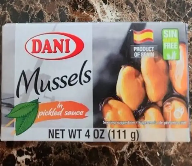 Mussels in scabeche