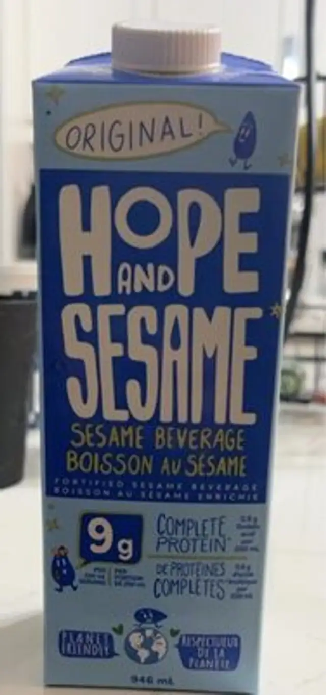 Hope and Sesame Sesame Beverage