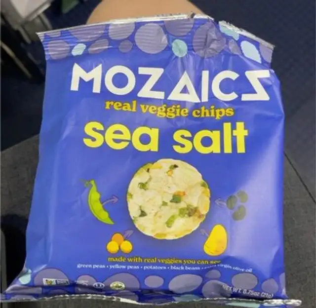 Real veggie chips (Sea Salt)