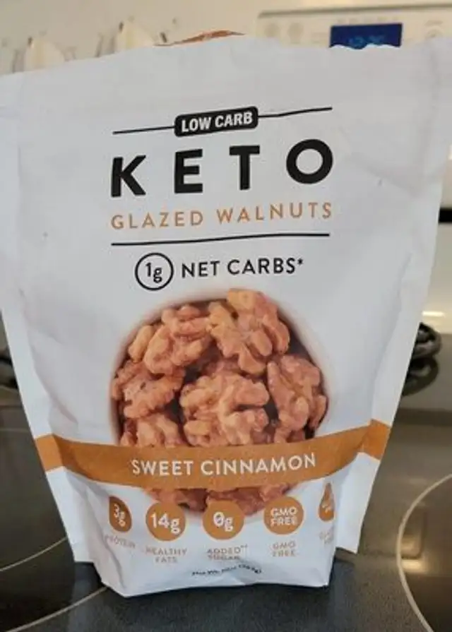 Low Carb Keto Glazed Walmuts