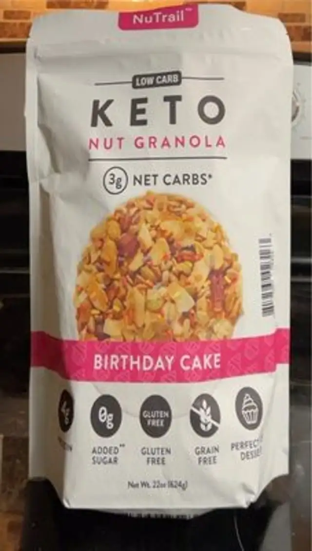 Keto nut granola