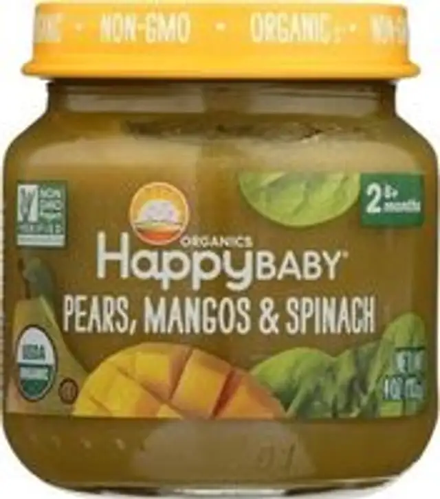 Happy baby organic pears mango and spinach