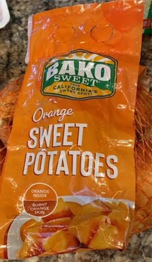 Orange Sweet Potatoes