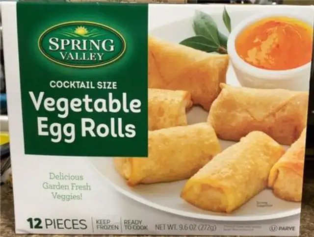 Vegetabke Egg Rolls