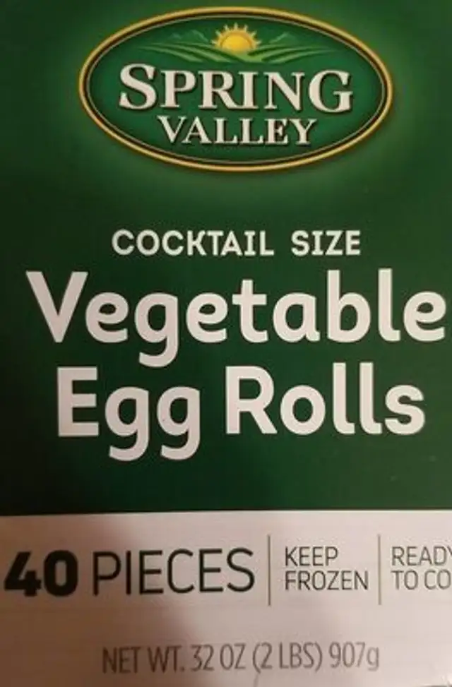 Vegetable egg rolls