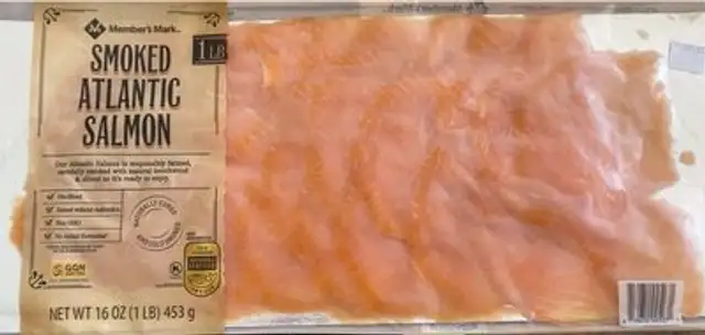 Smoked atlantic salmon