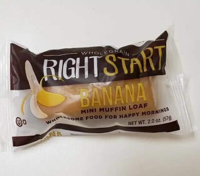 Right Start Banana Mini Muffin Loaf