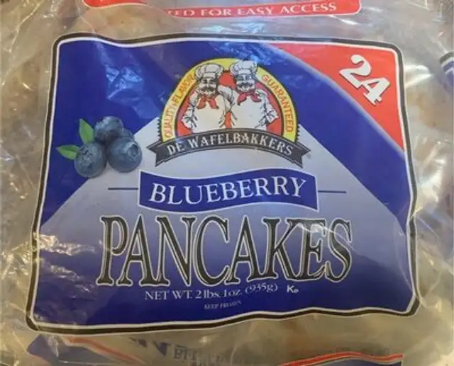 Blueberry pancakes
