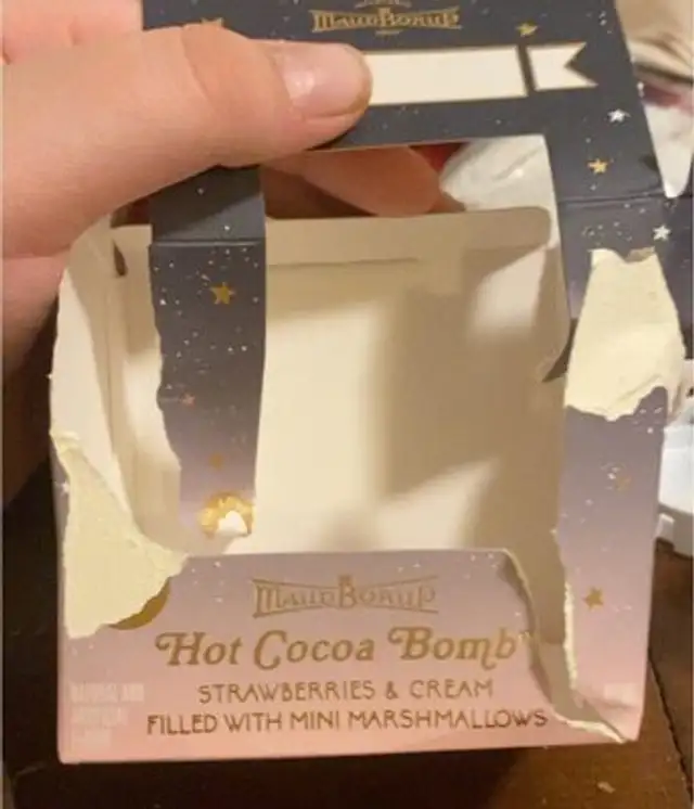 Hot cocoa bomb