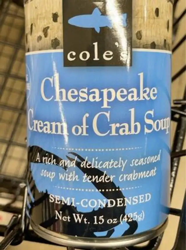 Chesapeake cream of crab soup