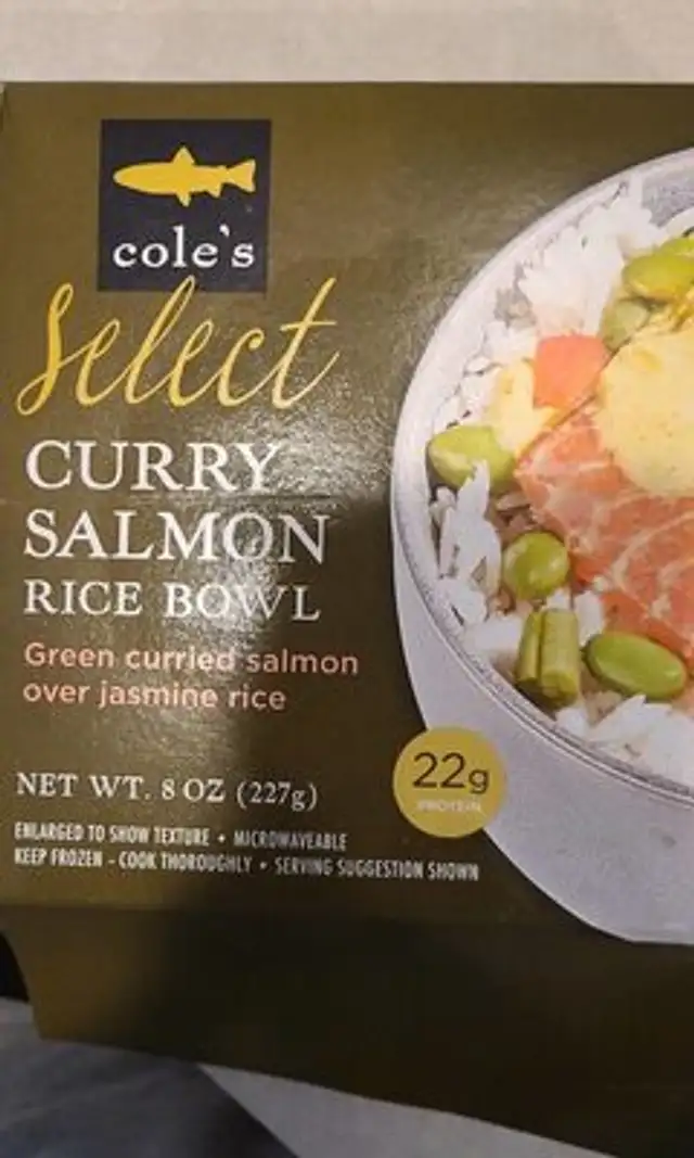 Select salmon rice bowl