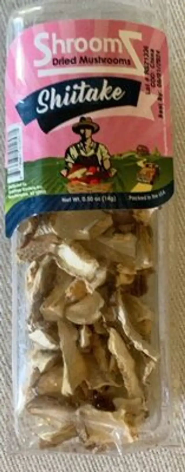 Dried mushrooms