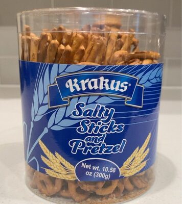 Salty sticks ans pretzel