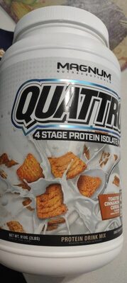 Quattro Cinnamon Toast Cereal front packaging