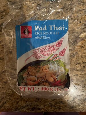 Phad Thai Rice Noodles front packaging