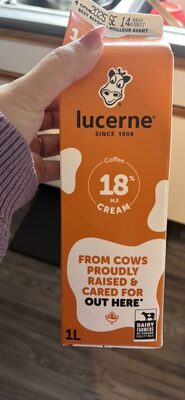 Coffee Cream 18% M.F.