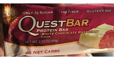 Protein Bar, White Chocolate Raspberry