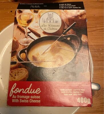Fondue With Swiss Cheese