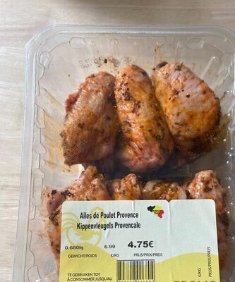 Ailes de poulet Provence
