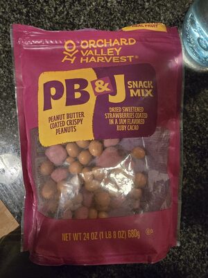 PB And J Snack Mix