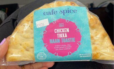 Chicken Tikka Naan Toastie