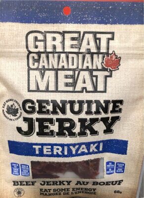 Classic Jerky Teriyaki front packaging