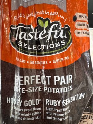 Perfect pair bite sized potatoes