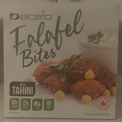 Falafel Bites with Tahini front packaging