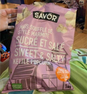 Sweet & salty kettle popcorn