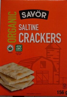Or saltine crackers front packaging