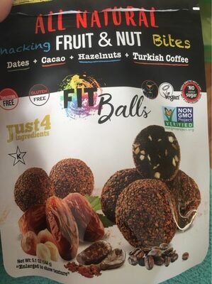 Dried Date Paste & Cacao & Hazelnut & Coffee