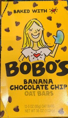 Banana Chocolate Chip Oat Bar