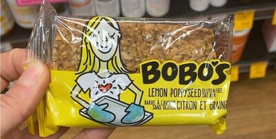 Lemon Poppy Seed Oat Bar