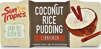 Coconut Milk Rice Pudding Cinnamon