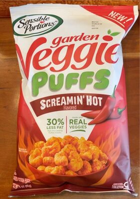 screamin’ hot veggie puffs