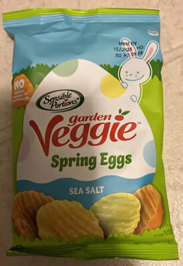 Garden Veggie Spring Eggs front packaging