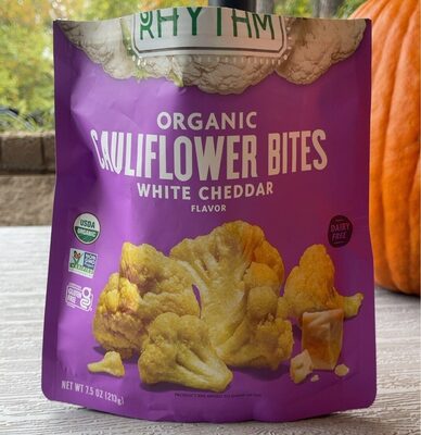 Organic Cauliflower Bites - White Cheddar