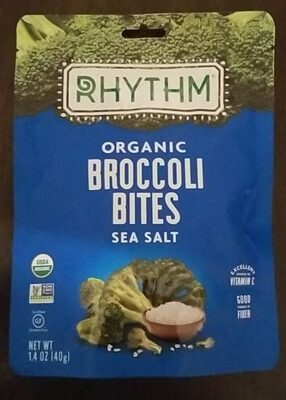 Organic Broccoli Bites Sea Salt