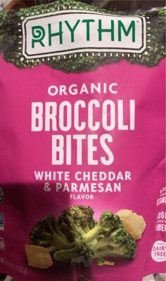Organic Broccoli Bites White Cheddar & Parmesan