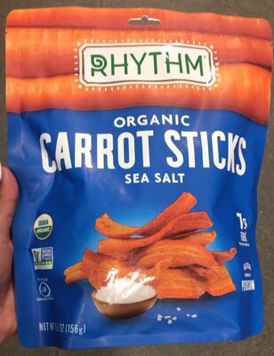 Organic Carrot Sticks Sea Salt