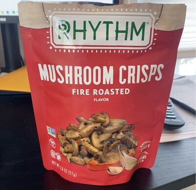 Mushroom Crisps Fire Roasted