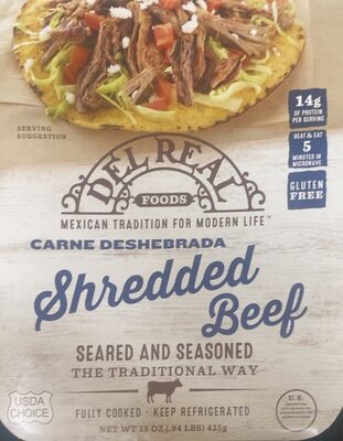 Shredded beef