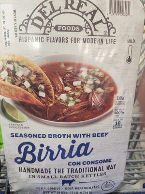 Seasoned Broth With Birria