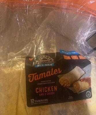 Tamales chicken and 3 cheese
