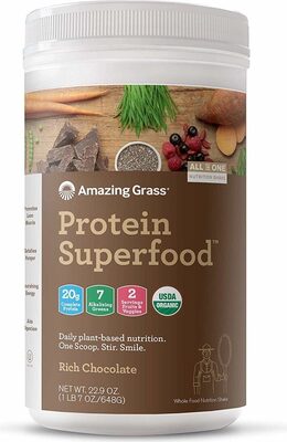 Protein superfood: organic vegan protein powder