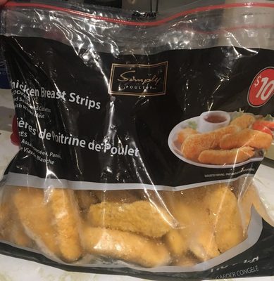 Lanieres de poitrine de poulet