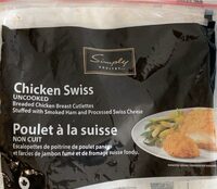 Chicken Swiss Uncooked