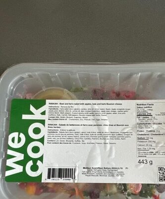 Beef and farro salad