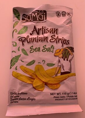 Artisan Plantain Strips - Sea Salt