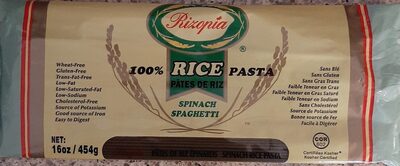 Spinach Rice Spaghetti